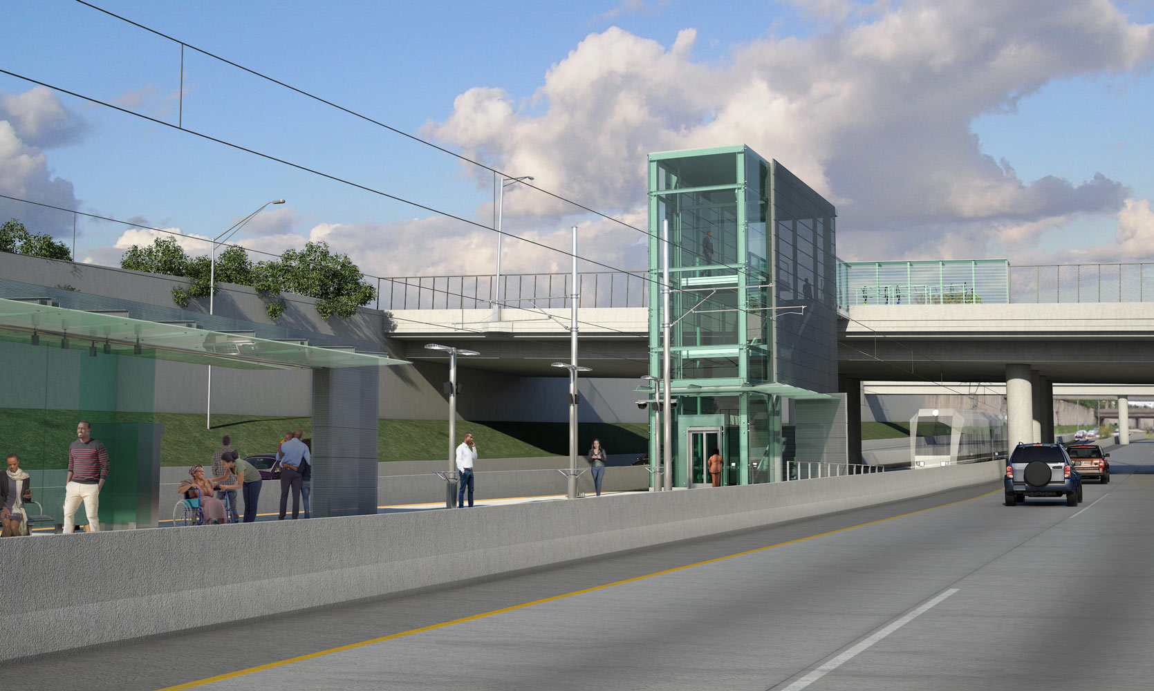 light-rail-red-line-harlem-park-tower