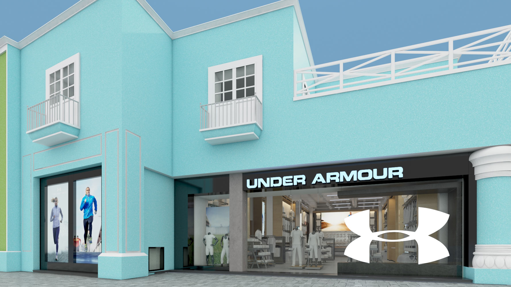 Under Armour - Architectural 3D Rendering